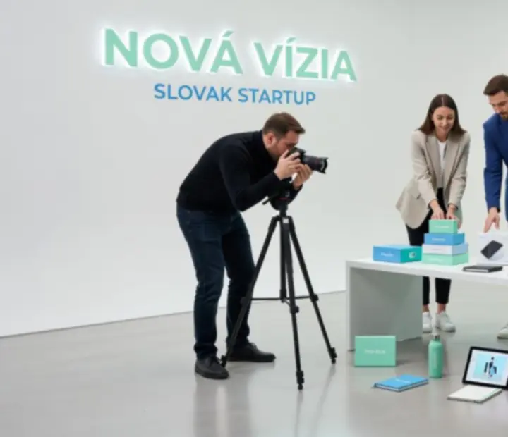 Branding a fotografovanie vizuálnej identity slovenského startupu